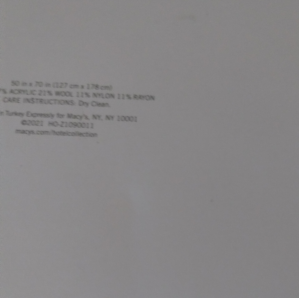 HOTEL COLLECTION Reversible Knit Throw, 50" x 70", Created for Macy's - Picture 6 of 6